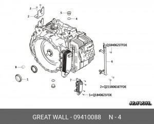 ШАЙБА 09410088 09410088 HAVAL
