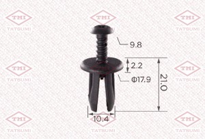Клипса автомобильная [упаковка 10 штук] VAG TJB1353 TJB1353 TATSUMI