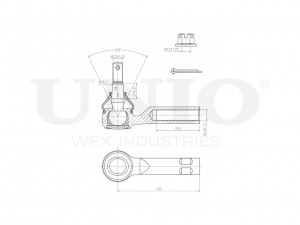 Наконечник рулевой SSP-10147 UNIO