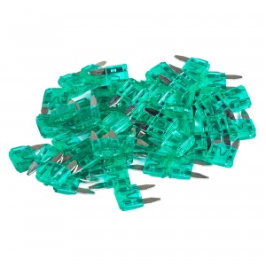 Предохранители флажковые Mini 30А AIRLINE 50 шт. AFUM18 AIRLINE