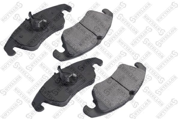 колодки дисковые передние! с антискрип. пл.\ Audi A4 3.0TDi Quattro/3.2FSi Quatt 000-055B-SX STELLOX
