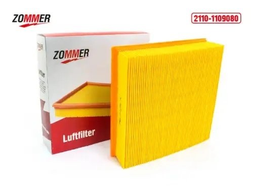 Фильтр воздушный ВАЗ 2107, 2109, 2110, 2114, 2115, 2170, 2123, Калина, Гранта (и 21101109080 ZOMMER