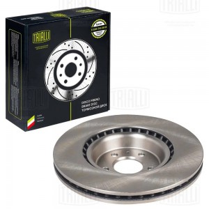 Диск торм. Audi A4 (07-)/A5 (07-)/A6 (11-)/A7 (10-)/Q5 (08-) перед. d=345 (DF 18 DF 180136 TRIALLI
