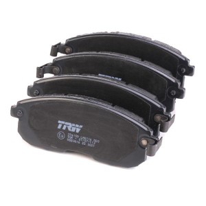 Колодки тормозные NISSAN Cube (08-),Tiida (04-) передние (4шт.) TRW GDB3616 TRW