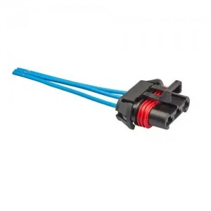 Разъем к мотору вентилятора охлаждения Hella двигателя ВАЗ Гранта, Калина, Dutsu LECAR010430703 LECAR