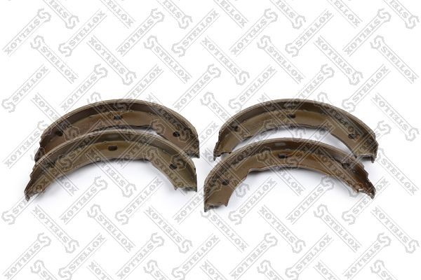 4717.00=655SBS !колодки барабанные ручника\ Peugeot 406 all 96> 728-100-SX STELLOX
