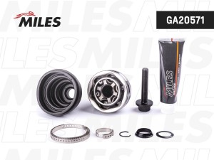 СНЯТ С ПР-ВА ШРУС AUDI 80 1.6-2.0 86-96 (GKN 301951) GA20571 GA20571 MILES