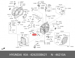 Датчик HYUNDAI Santa Fe (09-),ix35 (10-),i40 (11-),Tucson (15-) (6A/T) числа обо 426203B621 HYUNDAI KIA