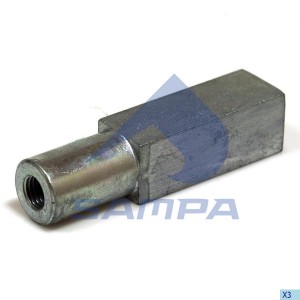 палец стакана пневмоподушки !M16x25 L=49+80=129 940MB/4881 \BPW 30K/36K 118.044 SAMPA