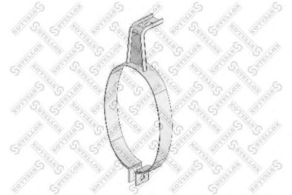 хомут глушителя !с кронштейном \MAN L2000 94> 82-01056-SX STELLOX