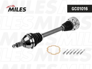 Привод в сборе VW POLO SEDAN RUS 10- 1.6i 105HP MT лев. GC01016 GC01016 MILES