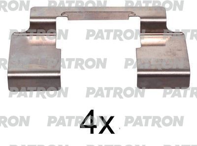 Ремкомплект NISSAN Almera колодок тормозных передних PATRON PSRK1099 PATRON