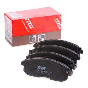 Колодки тормозные NISSAN Cube (08-),Tiida (04-) передние (4шт.) TRW GDB3616 TRW