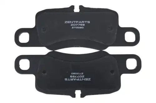 колодки тор. диск. зад. с антиск. пл.! (P65020)\ Porsche Panamera 2.9/3.0/3.6/4. Z07759 ZENTPARTS