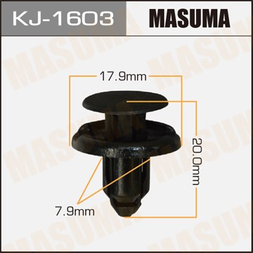 Пистон обивки универсальный MASUMA KJ1603 MASUMA