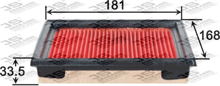 Фильтр воздушный  NISSAN 350 Z 3,5 2005 -   INFINITI EX/QX50 3,7 2013 -  A2018J A2018J JS ASAKASHI