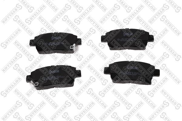 колодки дисковые передние! с антискр. пласт.\Lifan Solano 10>,BYD F3 05>, Toyota 982-002B-SX STELLOX