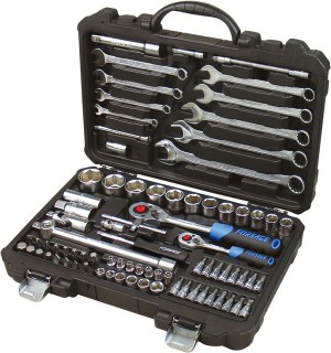 Набор инструмента  82пр. 1/4"&1/2" (6гр. 4-32мм) /Forsage/ F48215 FORSAGE TOOLS