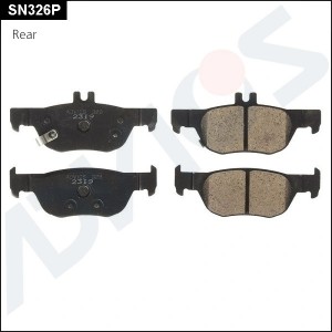 Дисковые тормозные колодки ADVICS SN326P ADVICS