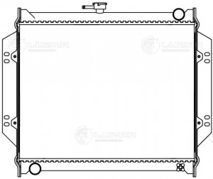 Радиатор охл. для ам Great Wall Safe (01-) 2.2i MT (LRc 3001) LRC 3001 LUZAR