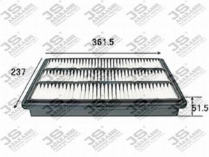 Фильтр воздушный  MITSUBISHI PAJERO 3,2 2009 -   MITSUBISHI PAJERO 3,8 2007 -  A A3017 JS ASAKASHI