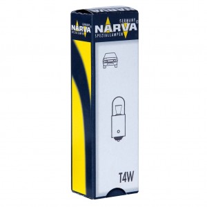 Лампа 24V T4W BA9s Heavy Duty NARVA 171433000 NARVA