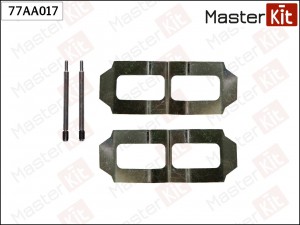 Комплект установочный тормозных колодок MERCEDES T1 77-90, T1 77-96, 77AA017 77AA017 MASTER KIT