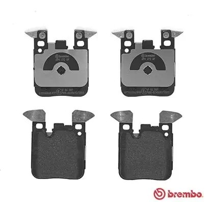 Колодки тормозные P06087 P06087 BREMBO