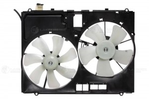 Э/вентиляторы охл. с кожухом (2 вент.) для а/м Lexus RX II (03-) 3.0i/3.3i LFK19 LFK1929 LUZAR