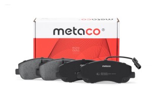 Колодки тормозные передние к-кт 3000291 METACO