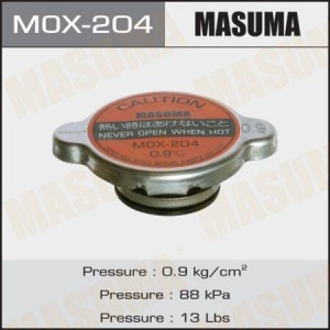 крышка радиатора! (м) 0.9бар\ Mitsubishi Pajero 82-88, Toyota Century 87-97 MOX-204 MASUMA