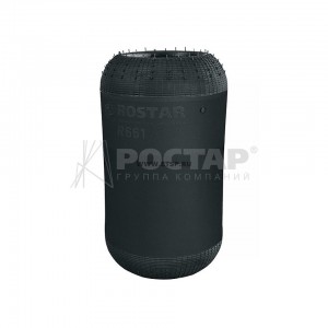 Пневморессора MAN MERCEDES IVECO VOLVO (чулок) (391х240мм,отв. 150.8х150.8мм) RO R661 ROSTAR
