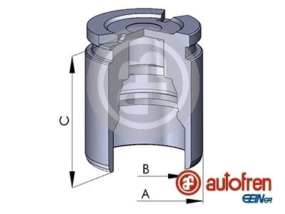 поршень суппорта ! d.38\Alfa Romeo 145/147/156,Honda Accord,Opel Astra/Zafira,Ni D02519 AUTOFREN SEINSA