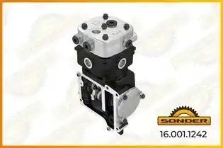 Компрессор воздушный 1 цил. MAN FE, TGA 51541006015. 160011242 SONDER