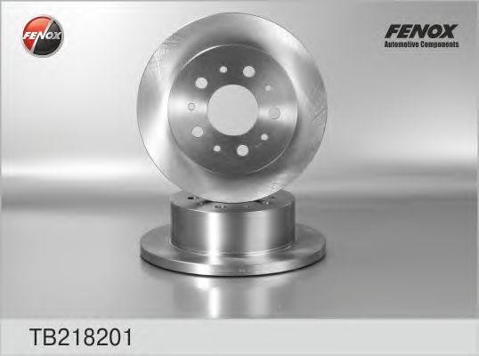 Диск тормозной Fiat Ducato Van 06-  2шт TB218201 FENOX