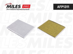 Фильтр салона антибактериальный (серия PRO) HYUNDAI TUCSON/iX35/KIA SPORTAGE 10- AFP1311 MILES