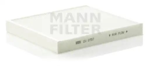Фильтр воздушный салона OPEL Astra G (98-),H (04-) MANN CU2757 MANN FILTER