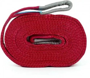 трос буксировочный!ленточный двухслойный 10т 6м, с петлямиUNIVERSAL BRX0080005 BRIX