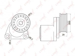 MONDEO III (2000-2007) PT-3013 LYNXAUTO