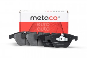 Колодки тормозные передние к-кт 3000183 METACO