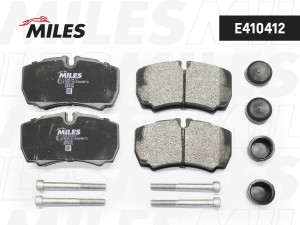 Колодки тормозные задние (Смесь Low-Metallic) FORD TRANSIT 06-/IVECO DAILY 01- ( E410412 MILES