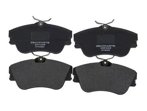 колодки дисковые передние!\VW T4 1.8-2.5TDi 90-99 с датчиком износа Z07349 ZENTPARTS