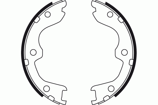 Колодки барабанные NISSAN TEANA II GS8730 GS8730 TRW