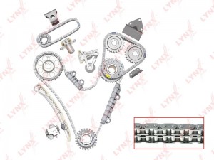 рем.к-кт ГРМ! цепной, cо звездочками\ Suzuki Grand Vitara 2.5/2.7 FT/GT 98> TK-0049 LYNXAUTO