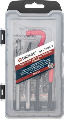 набор для восстановления резьбы M8x1.0! 25 пр.\ TRIS810 THORVIK