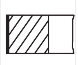 Кольца поршневые AUDI A3 комплект MAHLE 028RS001300N0 MAHLE KNECHT