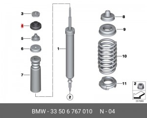BMW 33 50 6 767 010 BMW