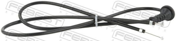 Тросик привода открывания замка капота BMW 3 E90 2004-2008 19101-E90 19101-E90 FEBEST