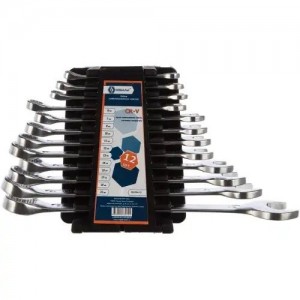 Набор ключей комбинированных 6-22мм 12 предметов в холдере КОБАЛЬТ 02010412 KOBALT