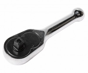 Ключ трещотка 1/4" 45 зубьев 89мм укороченная металлическая рукоятка JTC JTC-3016 JTC TOOLS